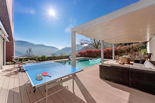 Carona Villa | Villa Dolce Vita With Private Pool