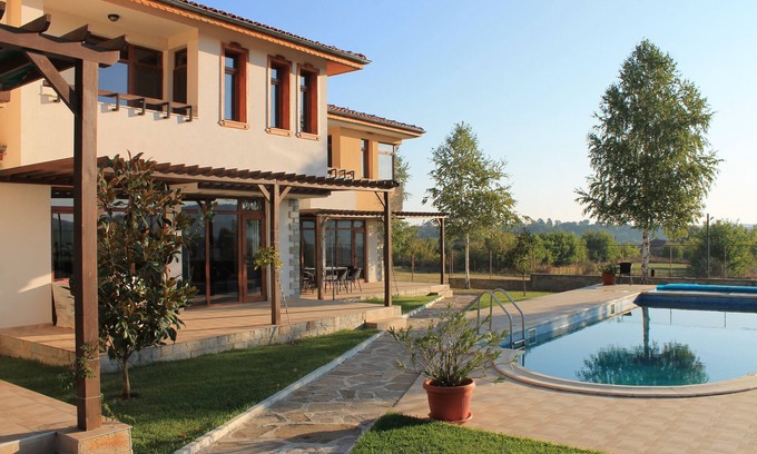 Tsareva Polyana House | Villa 'Eagle', with Pool, Spa, Tennis, Gym, Driving Range & Beautiful Views