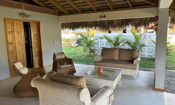 Caribbean Islands Villa | Villa Emilie NizaoBeachLodge 2Br 4Px 2Bds FrontBeach