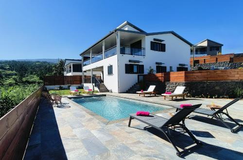 Saint-Paul Villa | Villa FLEUR DE VANILLE -Les Emeraudes du Guillaume