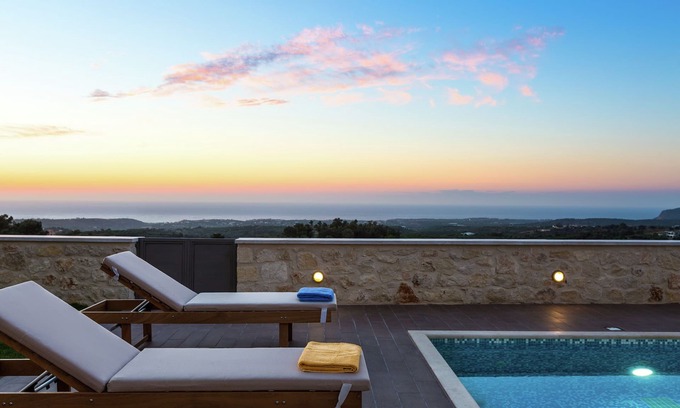 Skouloufia Villa | Villa in Arkadi with Private Pool & Sea Nearby