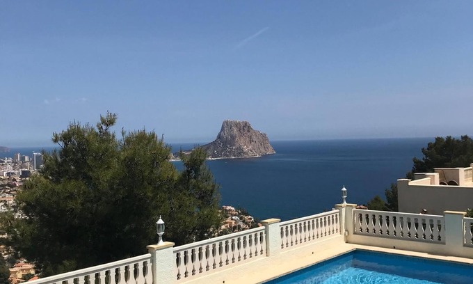 Calpe House | Villa in Calpe with private pool and enchanting views of the Mediterranean