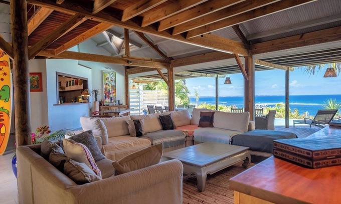 Morel Villa | Villa Kalina, amazing seaview and private pool