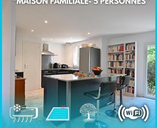 Bouc-Bel-Air House | Villa *La Bibliothèque*Piscine*Climatisée