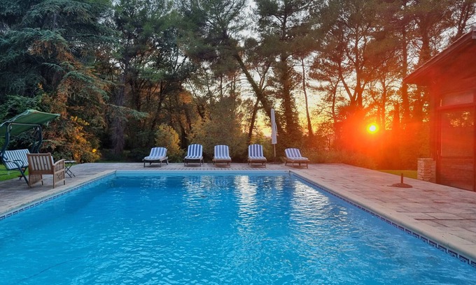 Gardanne House | Villa La Sauvagine - Piscine Chauffée - Tennis - Billard