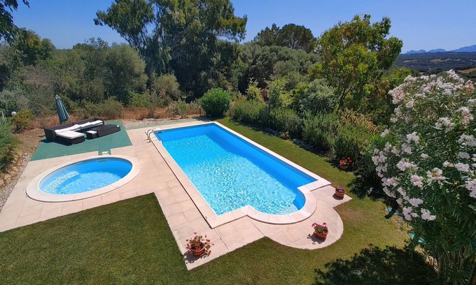 Luogosanto Villa | Villa Larco, Private Villa, Pool & Gardens & Stunning Views