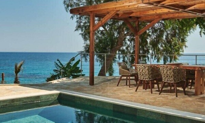 Amoudi Villa | Villa Margarita with Private Pool & Sea View