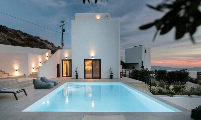 Mikri Vigla Villa | Villa Milagro 4Br with Sea View, Private Pool and true owner hospitality | Naxos Mikri Vigla Beach