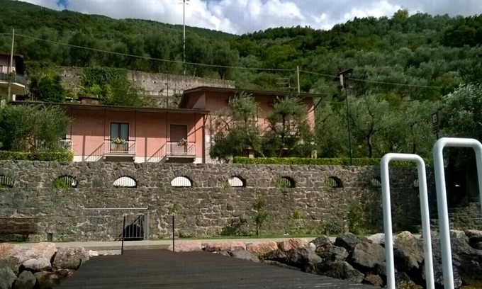 Brenzone sul Garda Villa | Villa on LAKE with private dock.