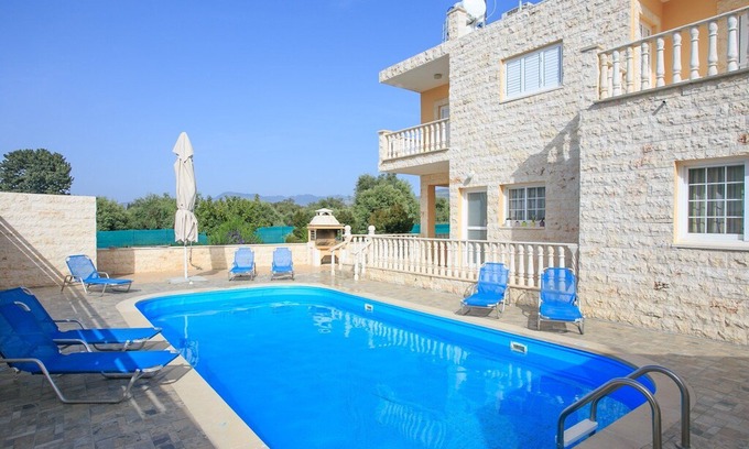 Prodromi Villa | Villa Prodromi: Large Private Pool, A/C, WiFi
