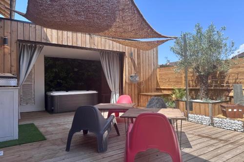 Brive-la-Gaillarde House | Villa Sirey & SPA - Design - Centre-ville - Jacuzzi & Sauna
