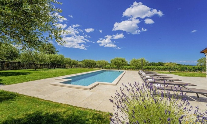 Rosini Villa | Villa Sole DiVino in Rošini - Haus für 8 Personen