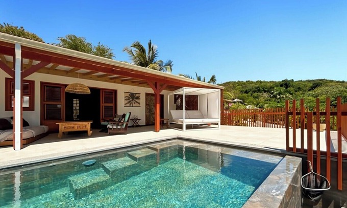 Grand-Bourg Villa | Villa Tanamera with private pool. Perfect for up to 6 people with 3 AC bedrooms