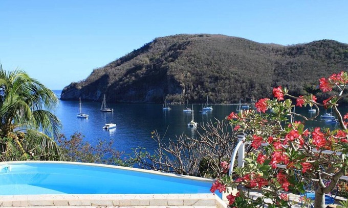 Malendure Villa | Villa The Pretty Mermaid with pool and stunning views.