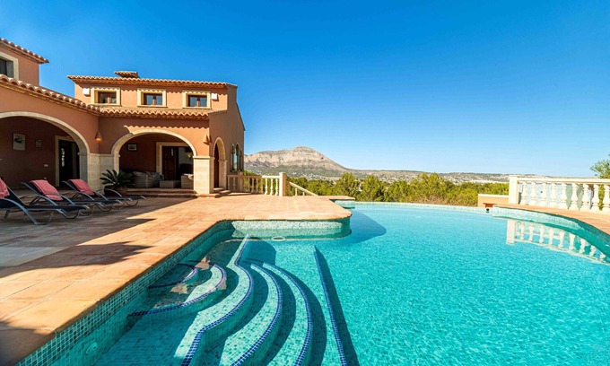 Tarraula Villa | Villa Tosca Javea, With Private Pool, Terraces, Garden and Panoramic Views
