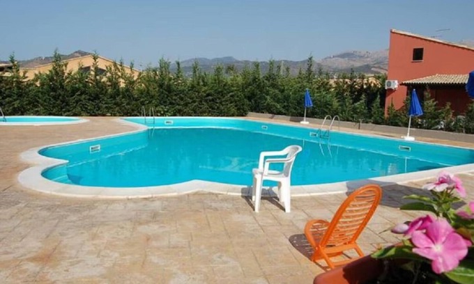 Piana Calzata Villa | Villa with condominium pool within walking distance of the sea, sleeps 8.