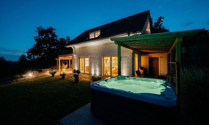 Skocjan Villa | Villa Zupan with Hot Tub and charming view