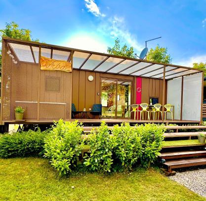 Metlika House | VRBA mobile house by the Kolpa river BIG BERRY Metlika