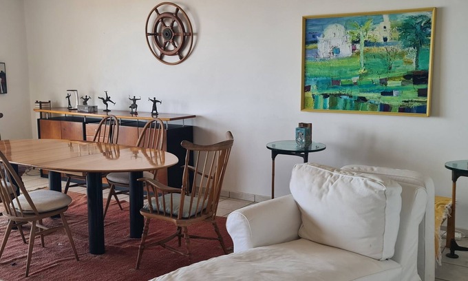 Skhirat Villa | Vue exceptionnelle sur l'océan, lumineuse et confortable.