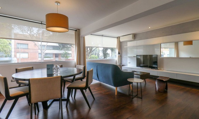 Chacarilla-Santa Cruz Apartment | w* | Luxury 2BR in Blas Cerdeña, San Isidro