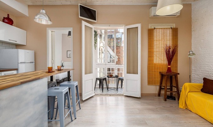 Sant Antoni Apartment | Wake in a luminous, chic and ideally located flat, surrounded by the magic of Barcelona