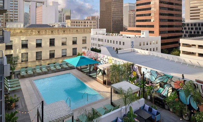 Civic Core Hotel | Walk to Gaslamp Quarter + Rooftop Pool & Dining