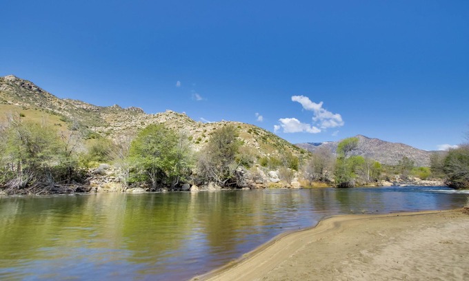 Kernville Apartment | Walk to Riverfront Beach: Kernville Escape