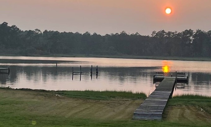 Aurora House | Water Front Home with Private Dock on Bond Creek