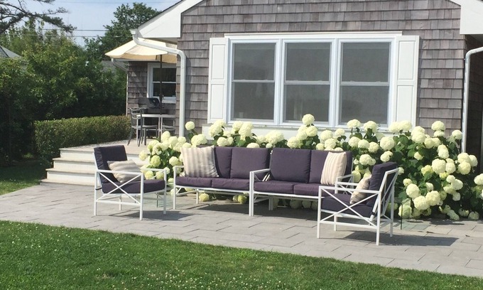 East Quogue House | Waterfront Beach Home with Dock in the Hamptons