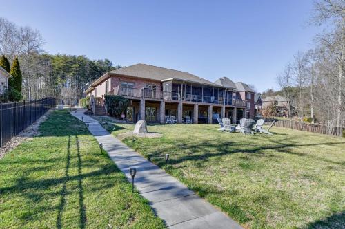 Terrell House | Waterfront Lake Norman Retreat with Dock and Hot Tub!