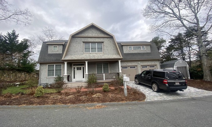 New Seabury House | Waterfront New Seabury Home with Private Dock