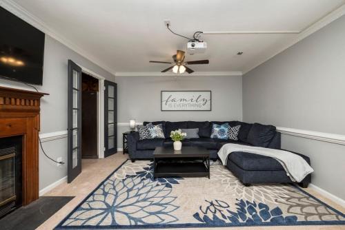 Portsmouth House | Waterfront Retreat with Dock, Firepit & Theater