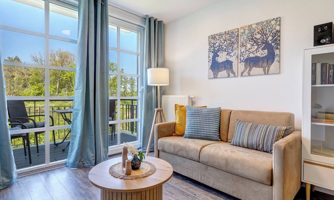 Balm Apartment | Welcome to apartment 54 at the Residenz am Balmer See on Usedom!