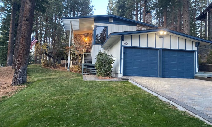 Skyland House | Welcoming 4-bedroom house in the serene Zephyr Cove, blocks from the beach.