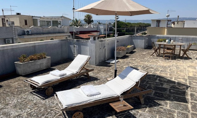 Savelletri House | White Villa with Large Terrace Panoramic View