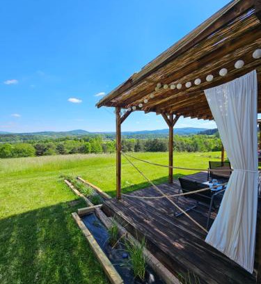 Postołow House | Widokowe Stodoły Bieszczady - domy z panoramą połonin