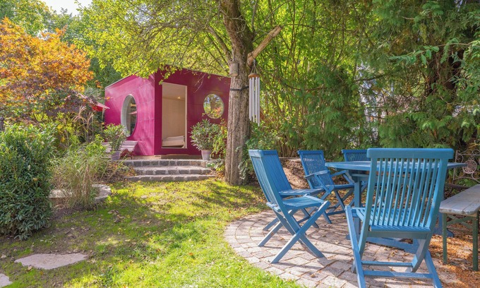 Unterdießen Cabin | Wohnkubus mit Terrasse, Nähe Ammer-/starnberger See, Berge, Neuschwanstein