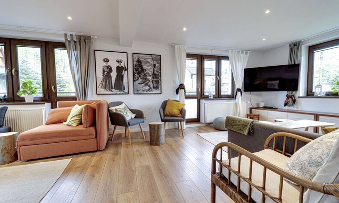 Koscielisko House | Wonderful private villa for 20 people with WIFI, TV, patio and panoramic view