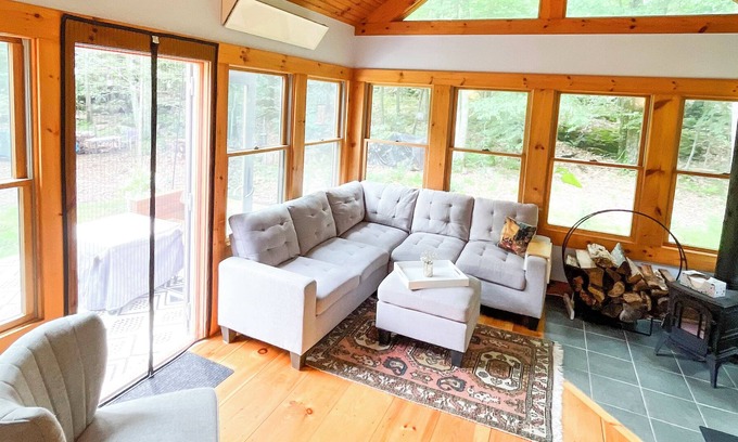 Foster House | Woodland Escape: Serene & Sunlit