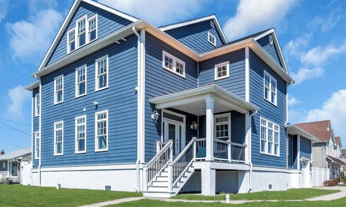 Point Pleasant Beach House | YAL313 | Open Concept Luxe Home, 7BR 5.1 ba, private pool, outdoor kit & more by Shore Points