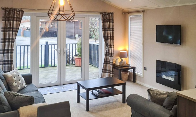 Wilberfoss Cottage | You are sure to love the lodges on this lodge park.