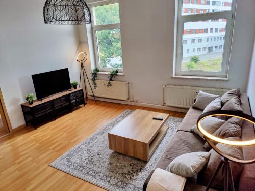 Plauen Apartment | YourFavoriteBed Designwohnung Nähe Zentrum und Klinikum