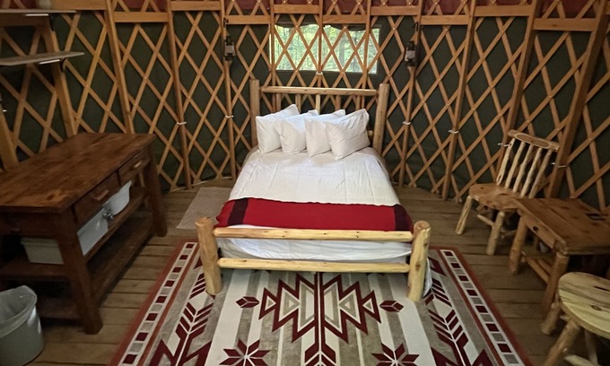 Wakefield Cabin | YURTING IN THE UP - A CAMPFIRE RETREAT IN THE FOREST