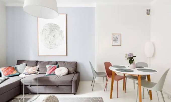 Alppiharju Apartment | Zen Apt with Garden in Trendy Kallio Neighborhood