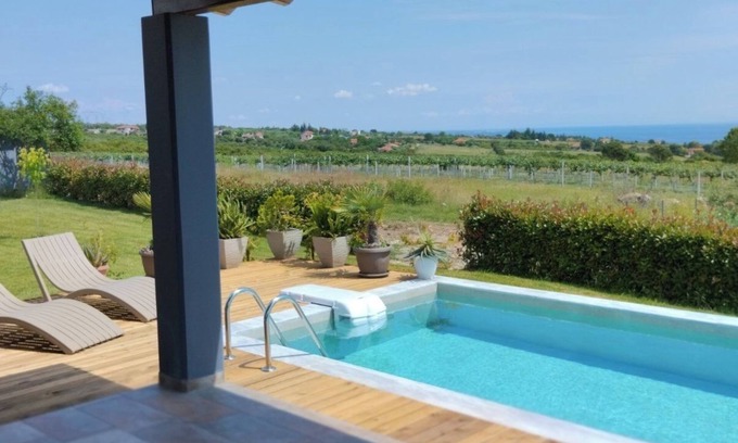 Litochoro Villa | Zeusplace Villa Olympus View Riviera