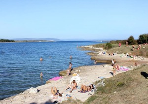 One bedroom apartment with balcony and sea view Ližnjan, Medulin (A-11152-a)