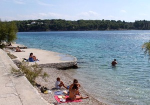 Two bedroom apartment with terrace Milna, Brač (A-14961-a)