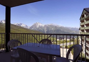 Floor -2, terrace, balcony, tv, ski locker, 23m², Peyragudes