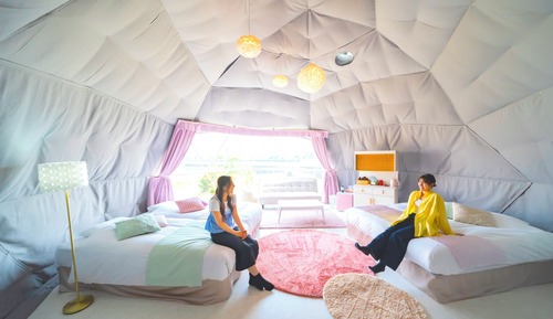 Ariake (King Bed Suite Tent, LOTUS BELLE TENT, No pets allowed, 3 beds) Non Smoking