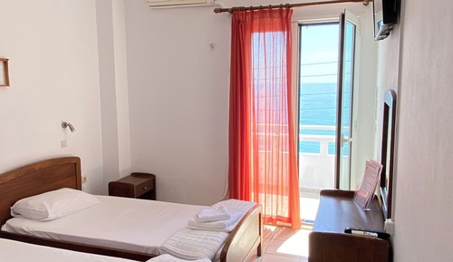 Double or Twin Room, Balcony, Sea View
